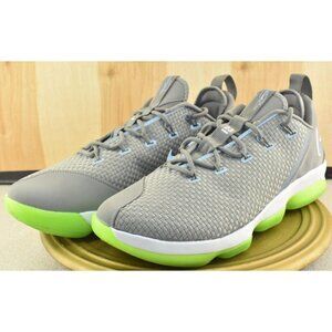 Nike LeBron James XIV Low Dunkman Men's Shoes Size 14 Gray Running Sneakers